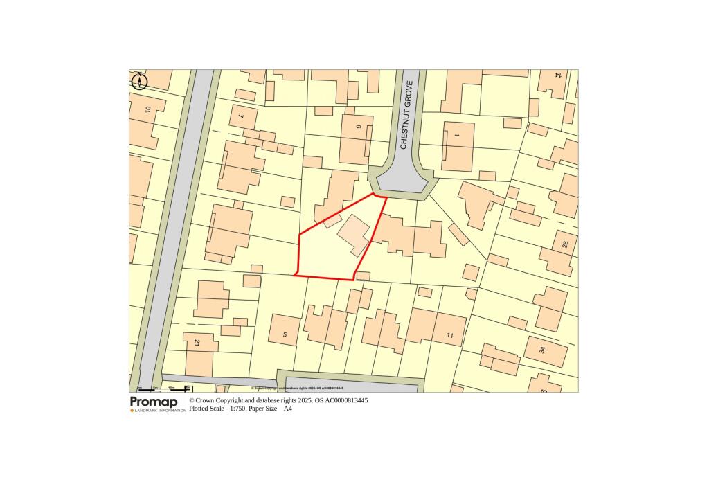 6 Chestnut Grove, Lincoln, Lincolnshire, LN5 9BJ