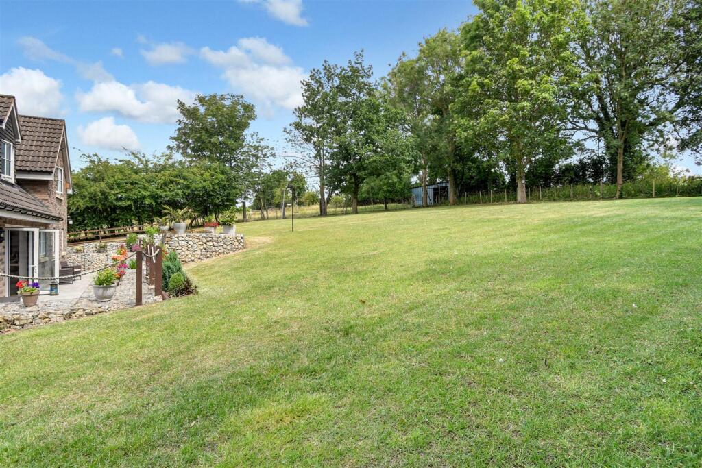 Rear garden
