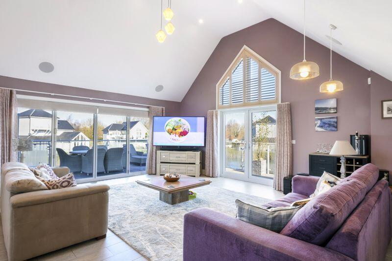 Living area with double aspect view