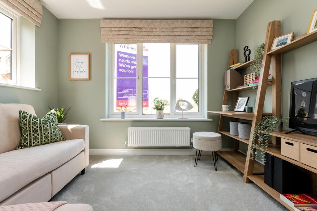 Handy home office, playroom or snug