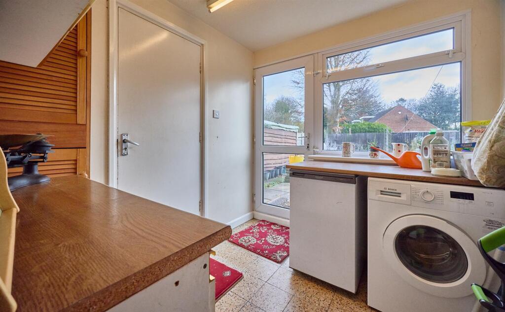 Utility Room to Rear