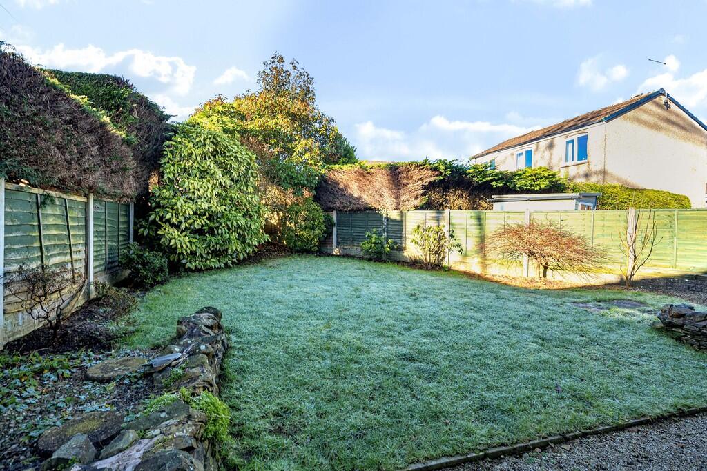 Rear garden