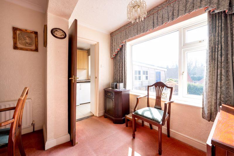 DINING ROOM into KITCHEN (REAR)