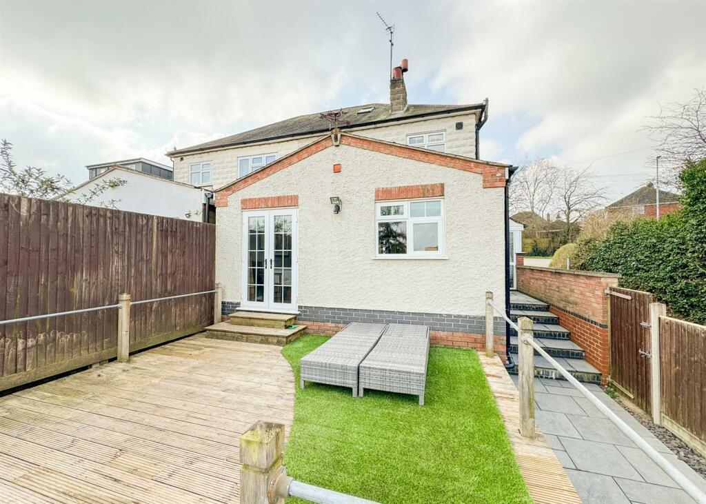 RAISED DECKING AREA