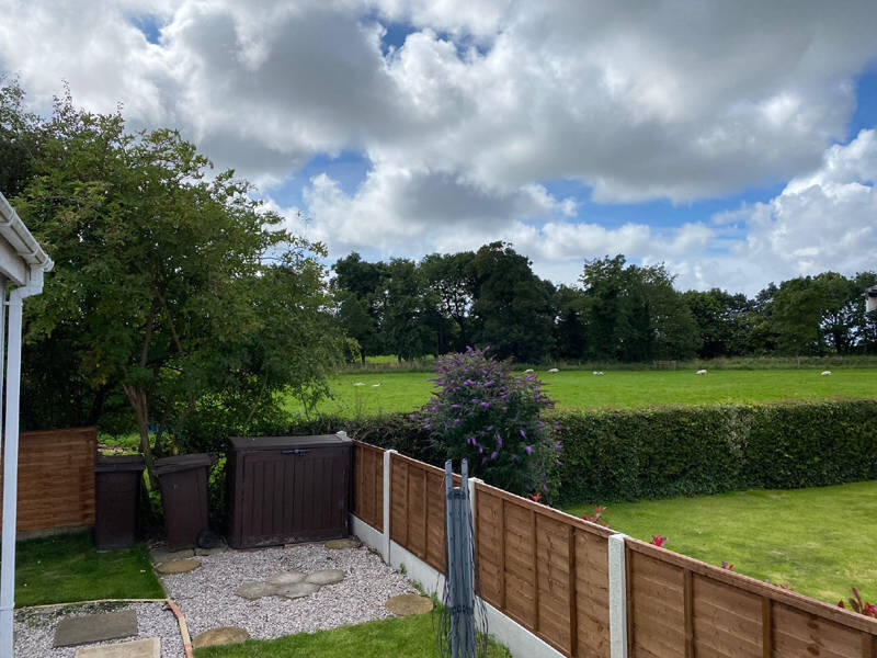 Rear of Property