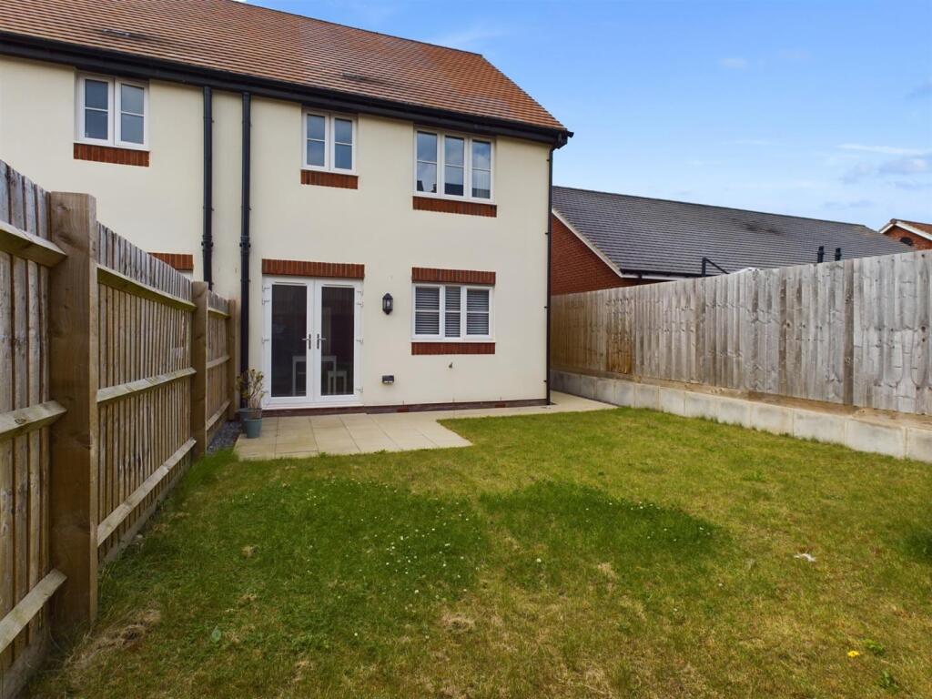 Rear garden