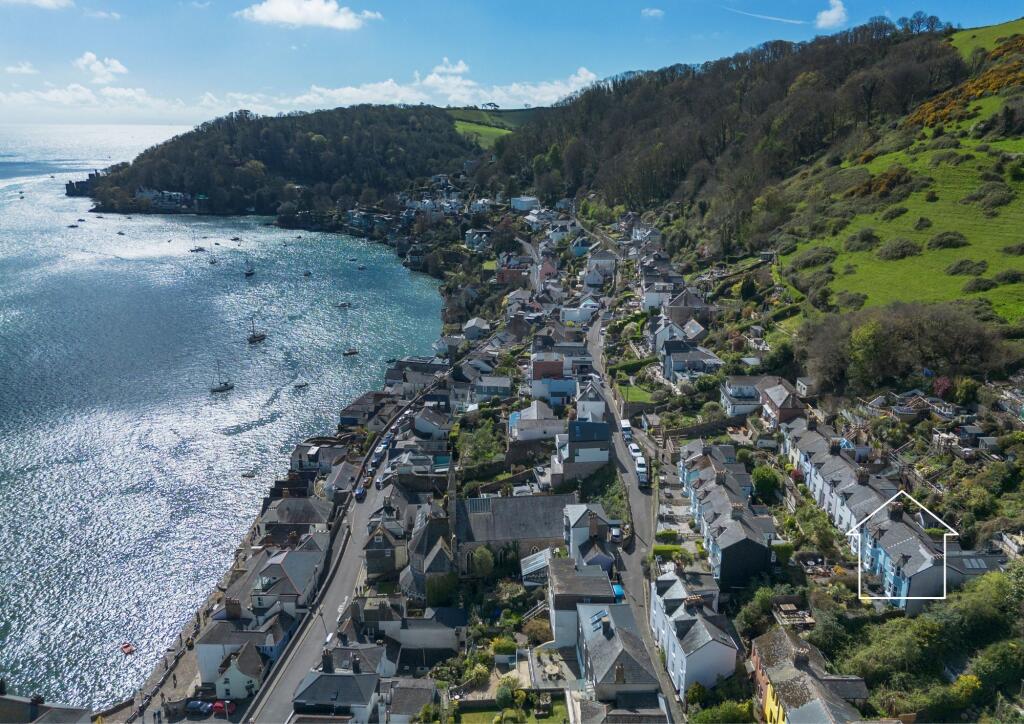 Highland Cottage, 88 Above Town, Dartmouth, Drone Shot