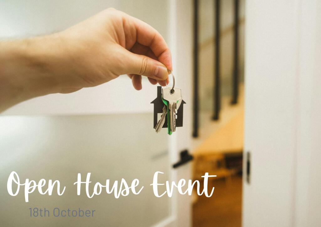 Open house event at The Watchmakers 18th October