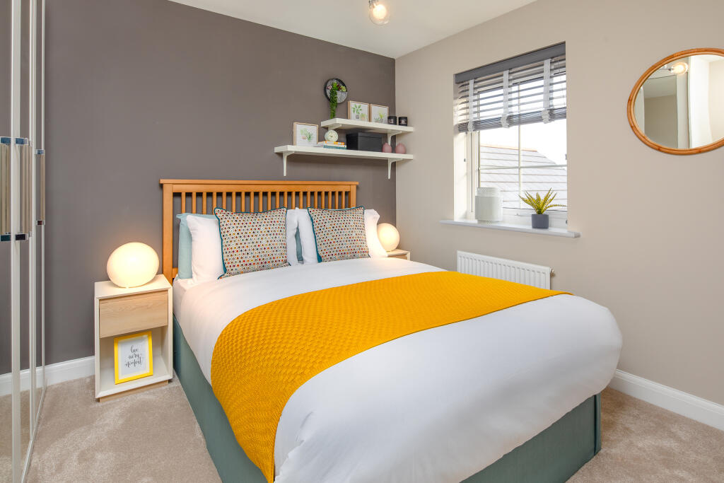 Further double bedroom in the Maidstone 3 bedroom home