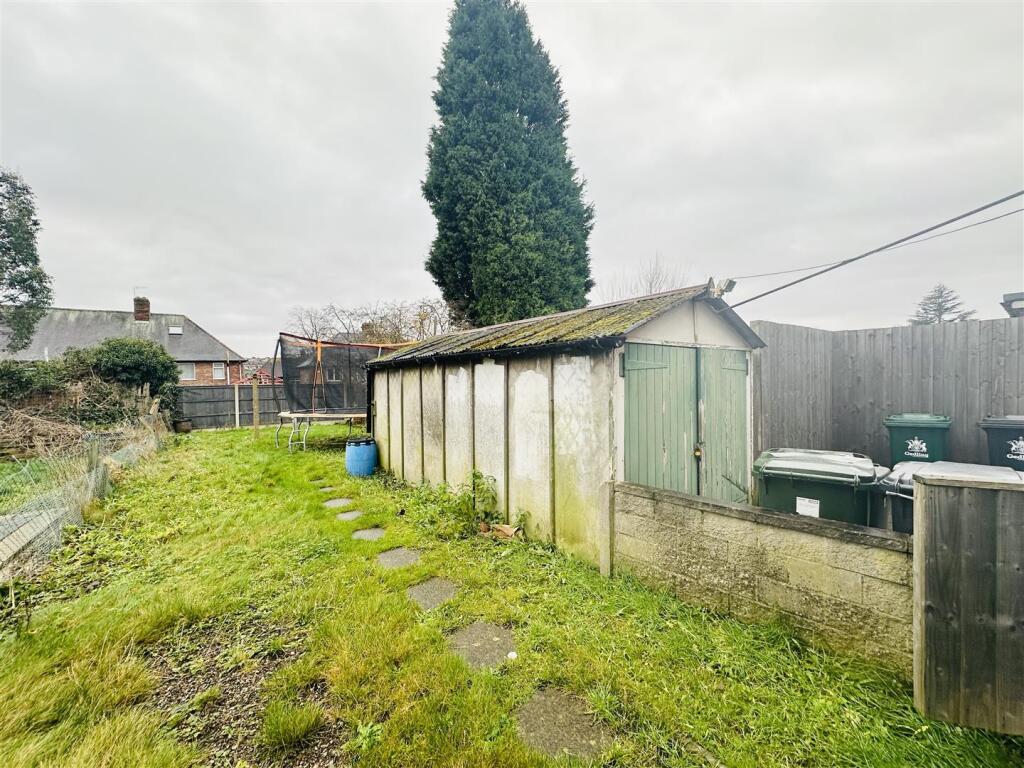 Rear Garden and Garage