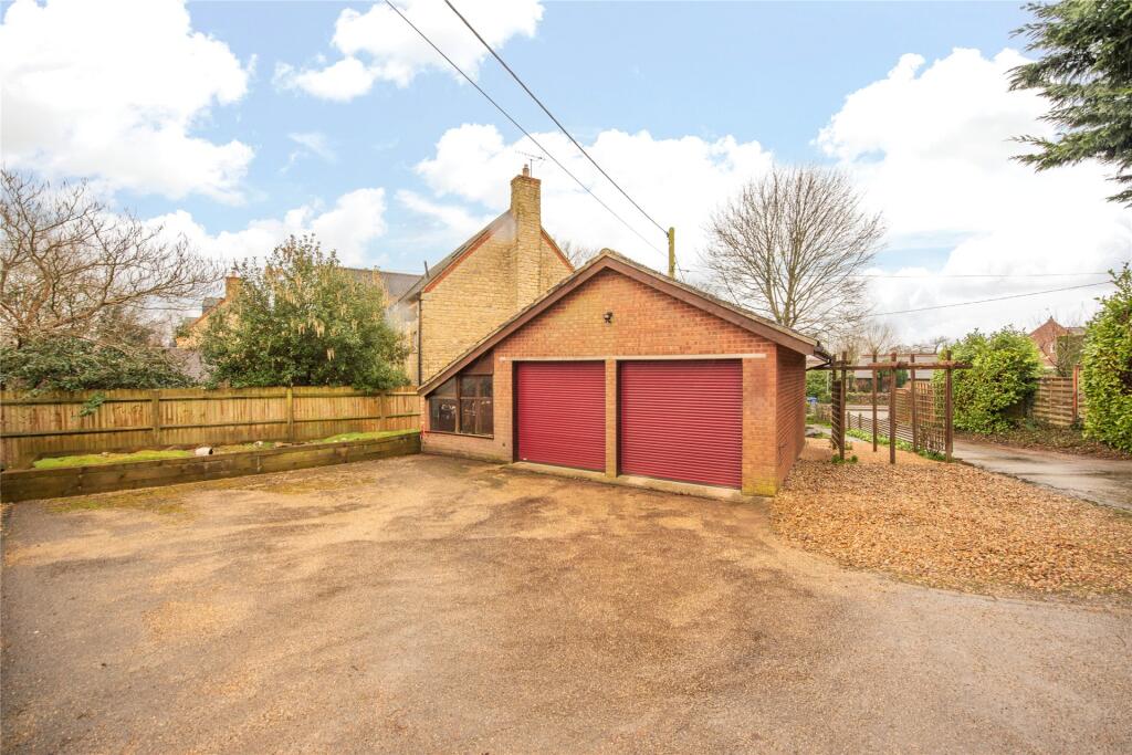 Driveway and Garage