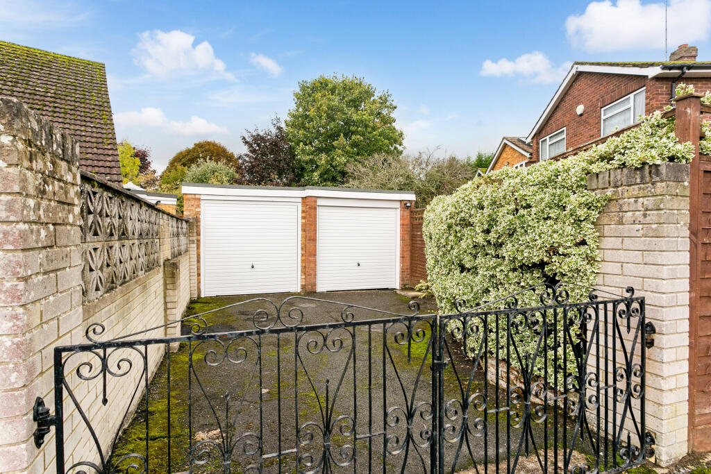 Double Garage and Driveway