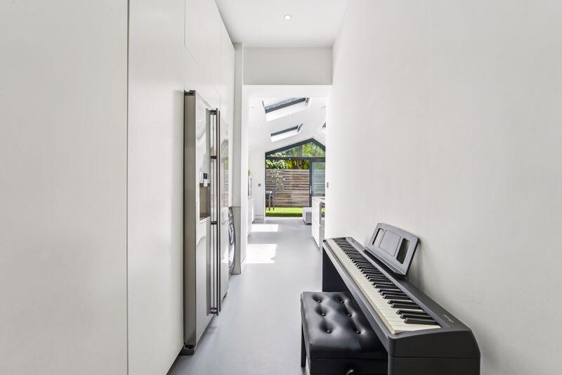 connecting hall from bedroom