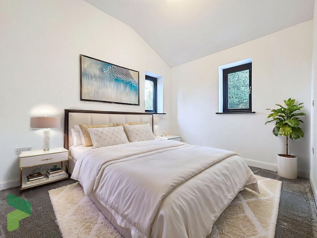 Virtually staged ...