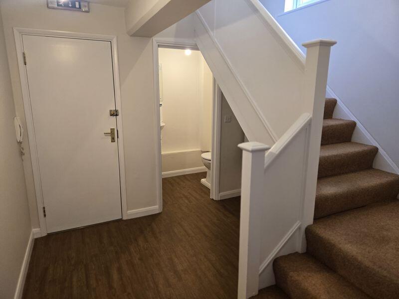 Entrance and Stairs to the top floor