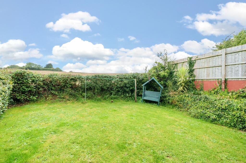 Rear gardens