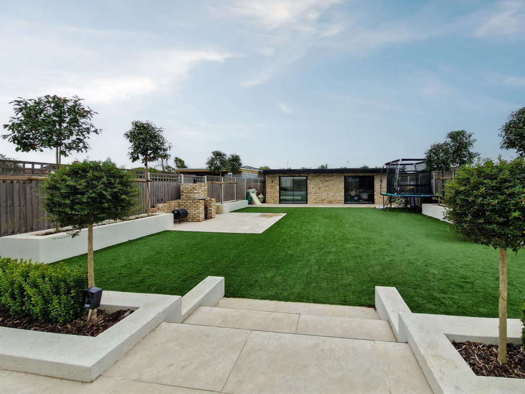 superb rear garden