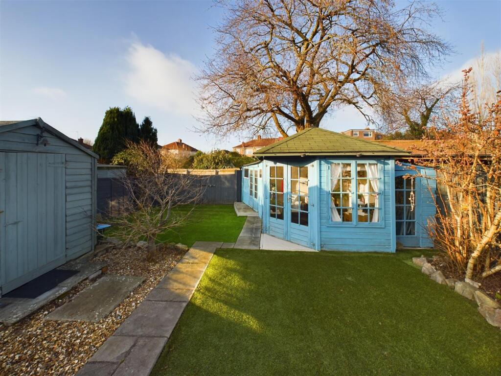 Rear garden