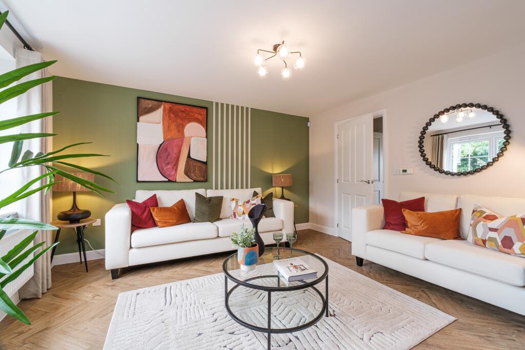 Interior view of the lounge in our 3 bed Mewstone home