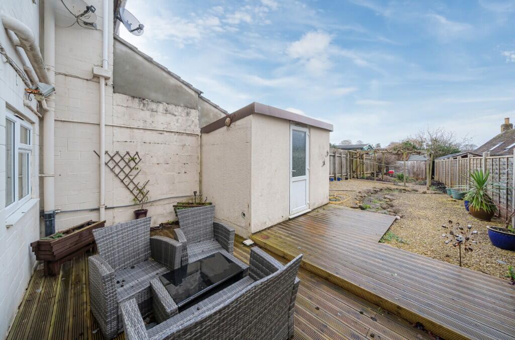 Rear garden