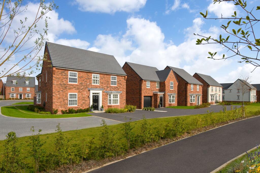 Street scene of Kingsbourne, Nantwich