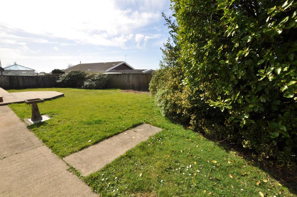 Rear garden