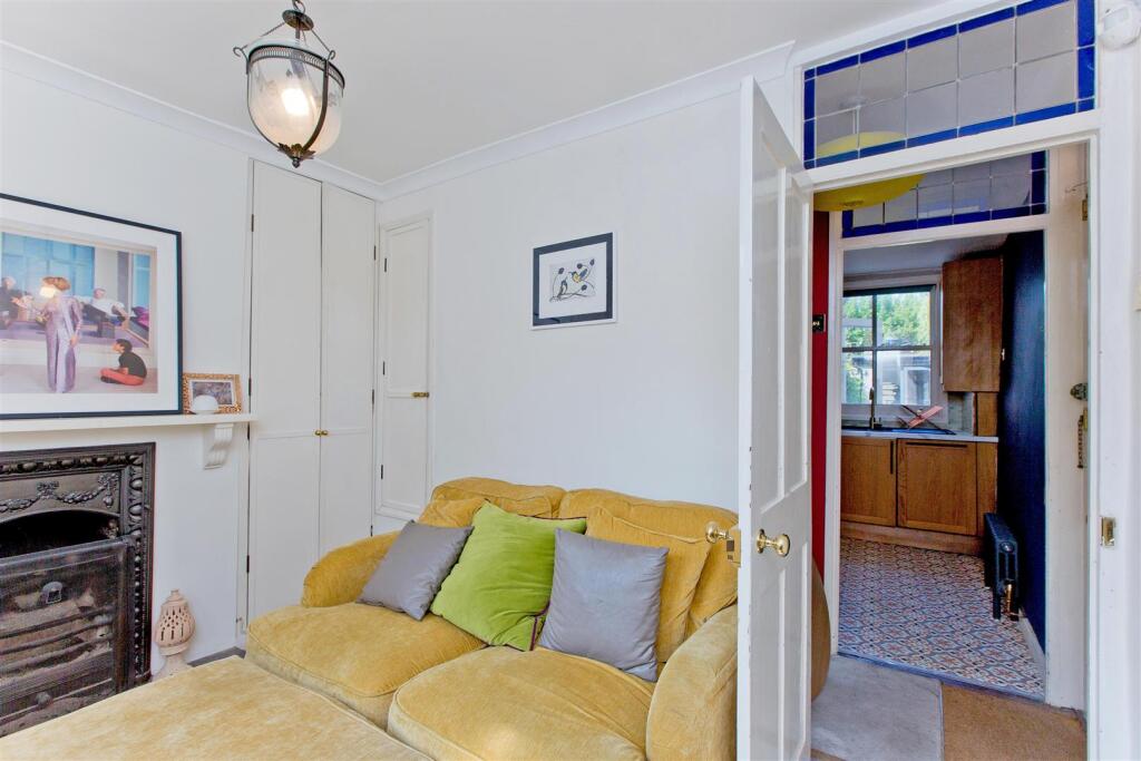 Stain glass above door