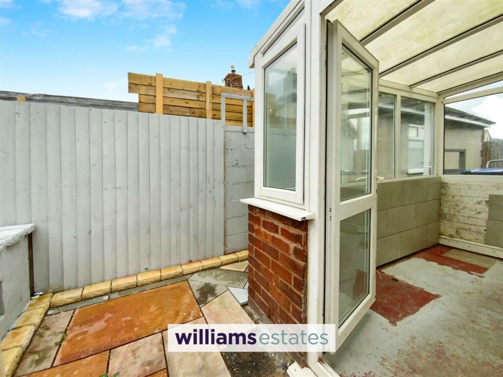 rear porch