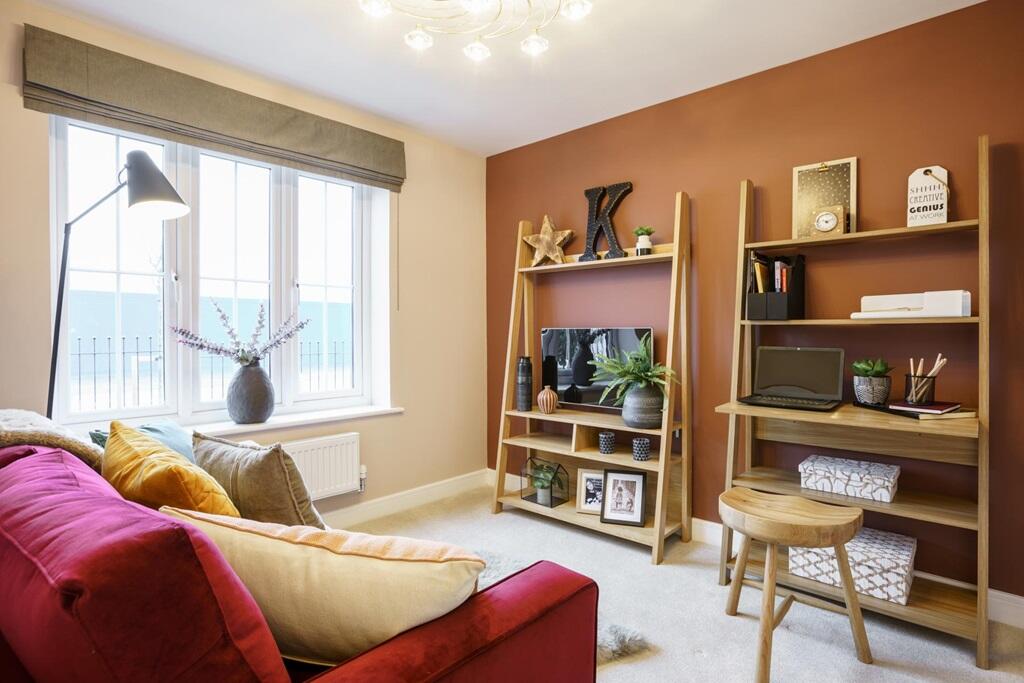 This room to the front would be a perfect study or snug
