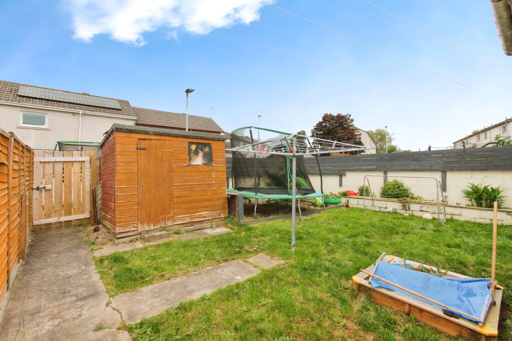Rear garden