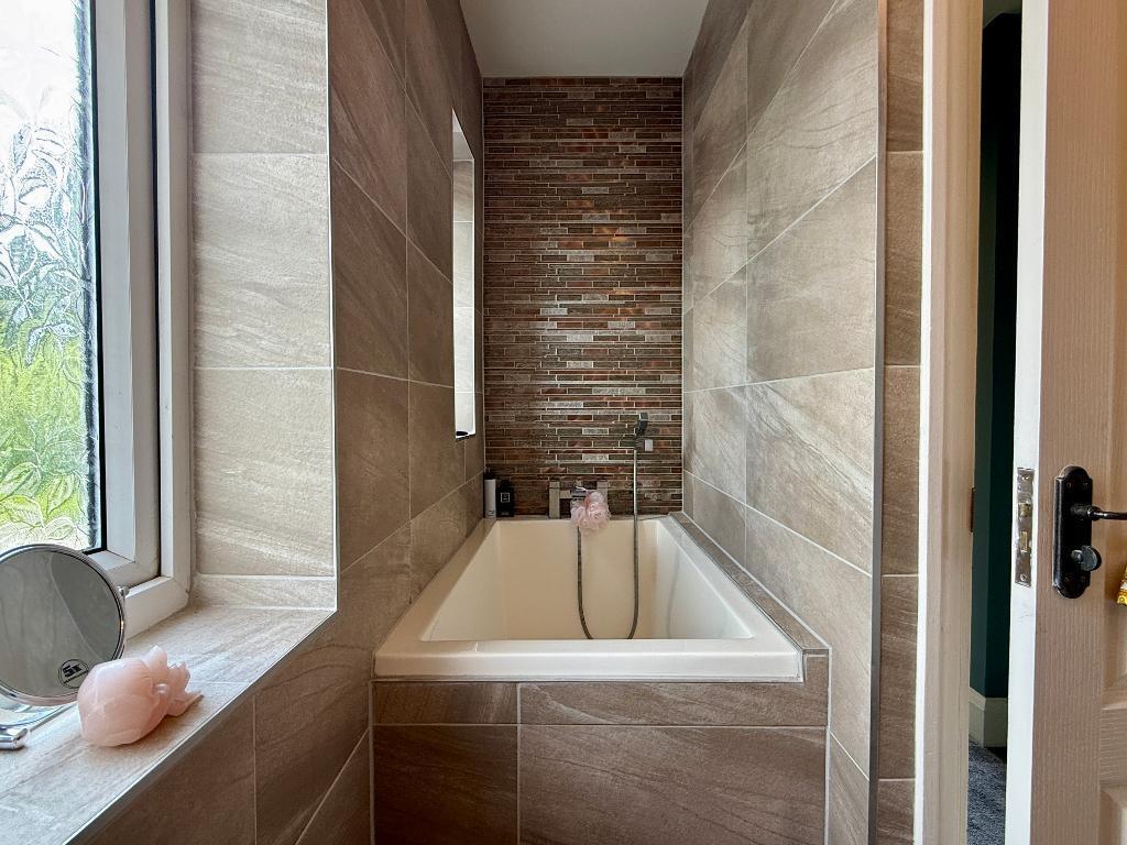 Family bathroom with Japanese bathtub