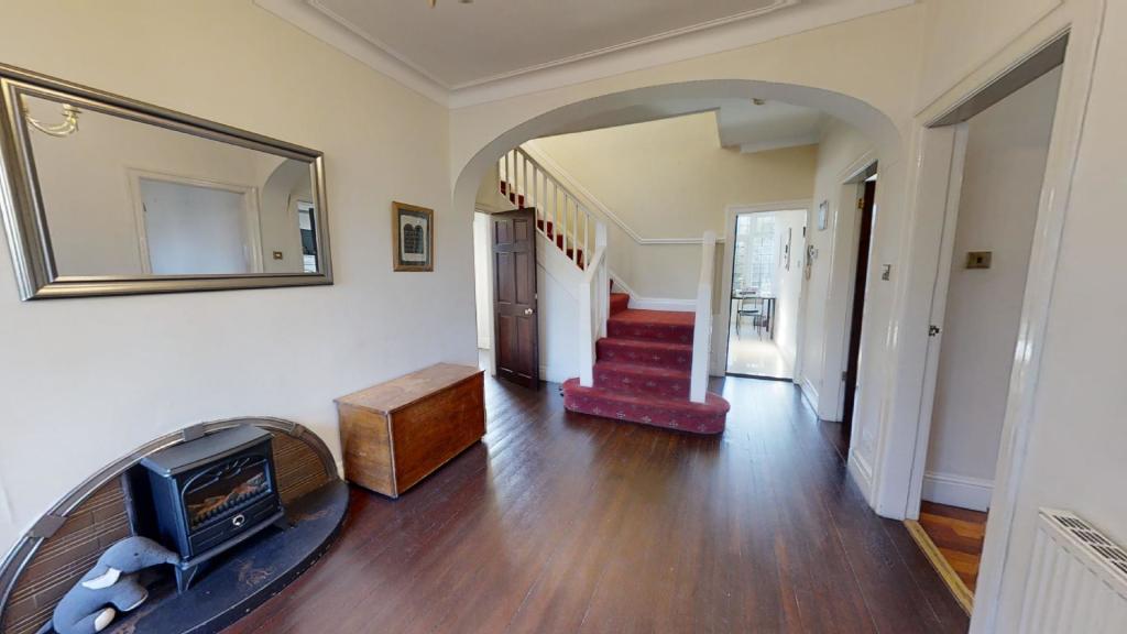spacious entrance hall