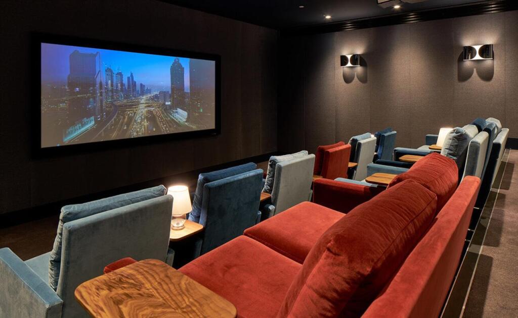 Television Centre screening room.