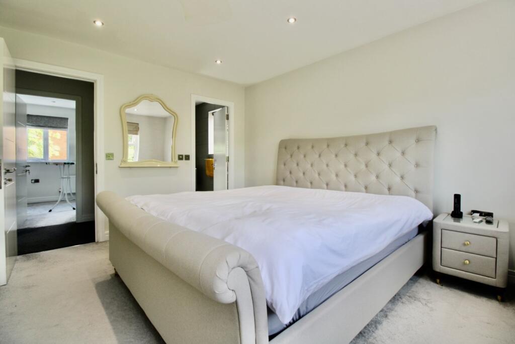 Master bedroom with en suite angle 2