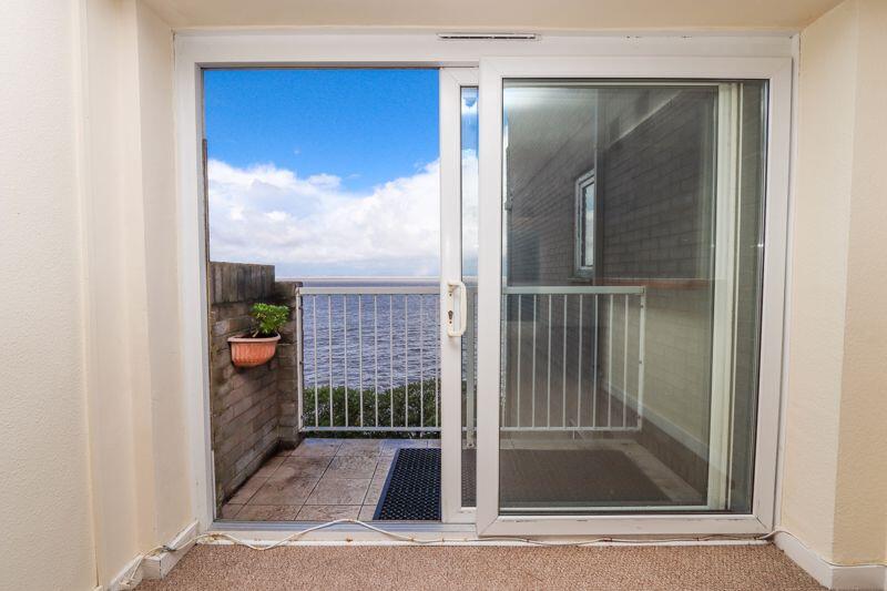 Doors to balcony