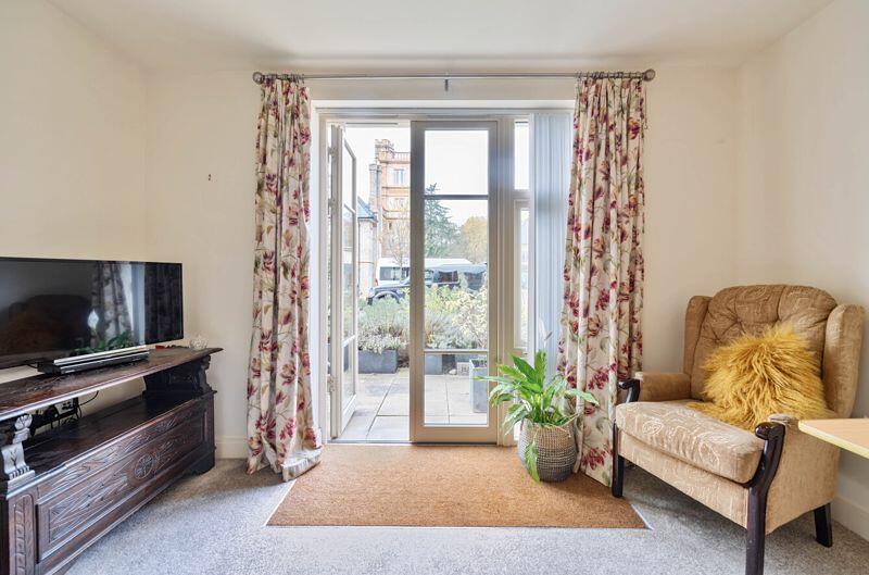 View from patio door over the front a...