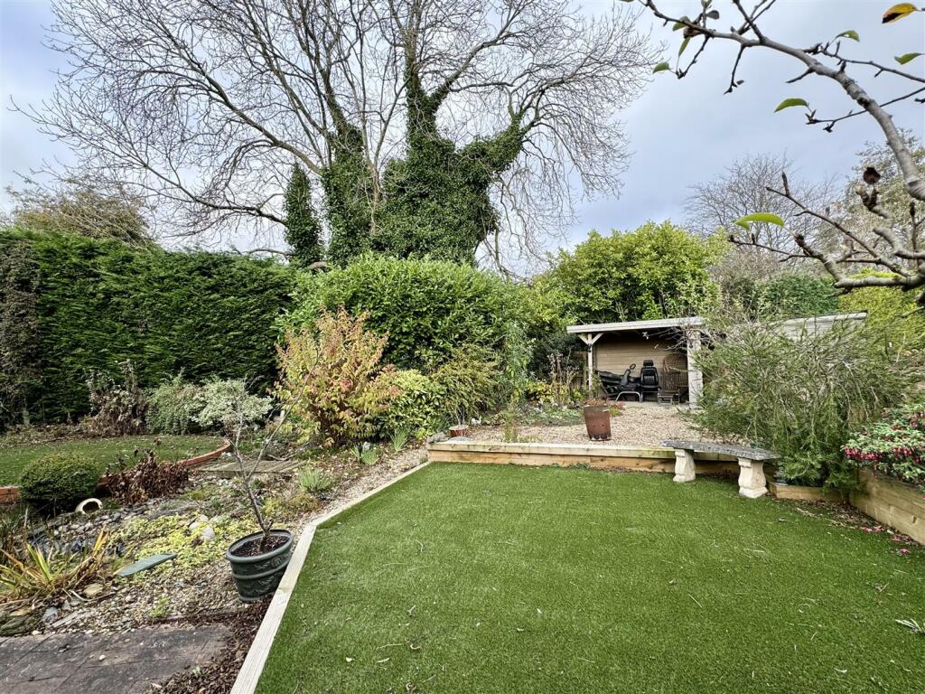Rear garden