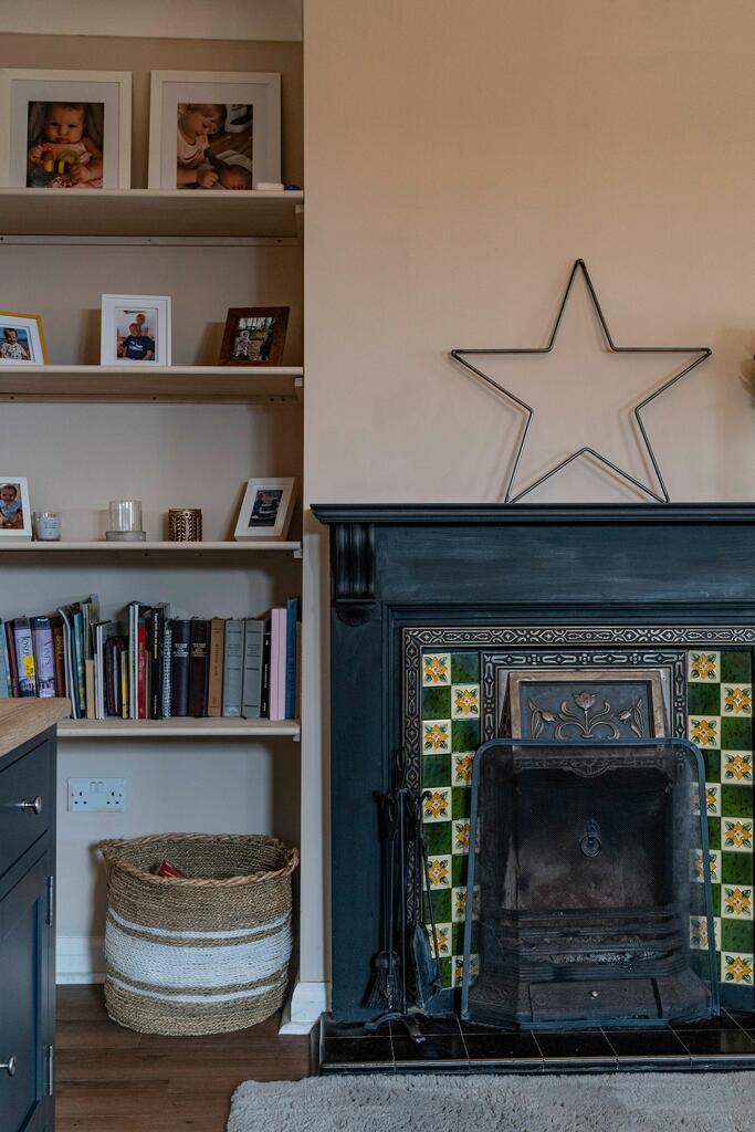 Feature fireplace