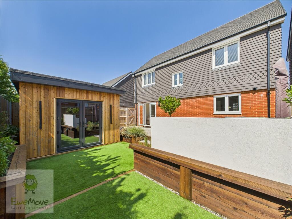 View Of The Summer House And Back Of The Property