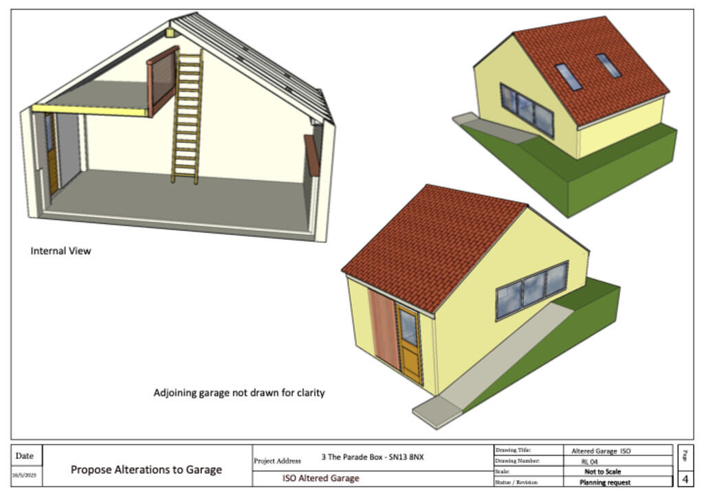 garage conversion...