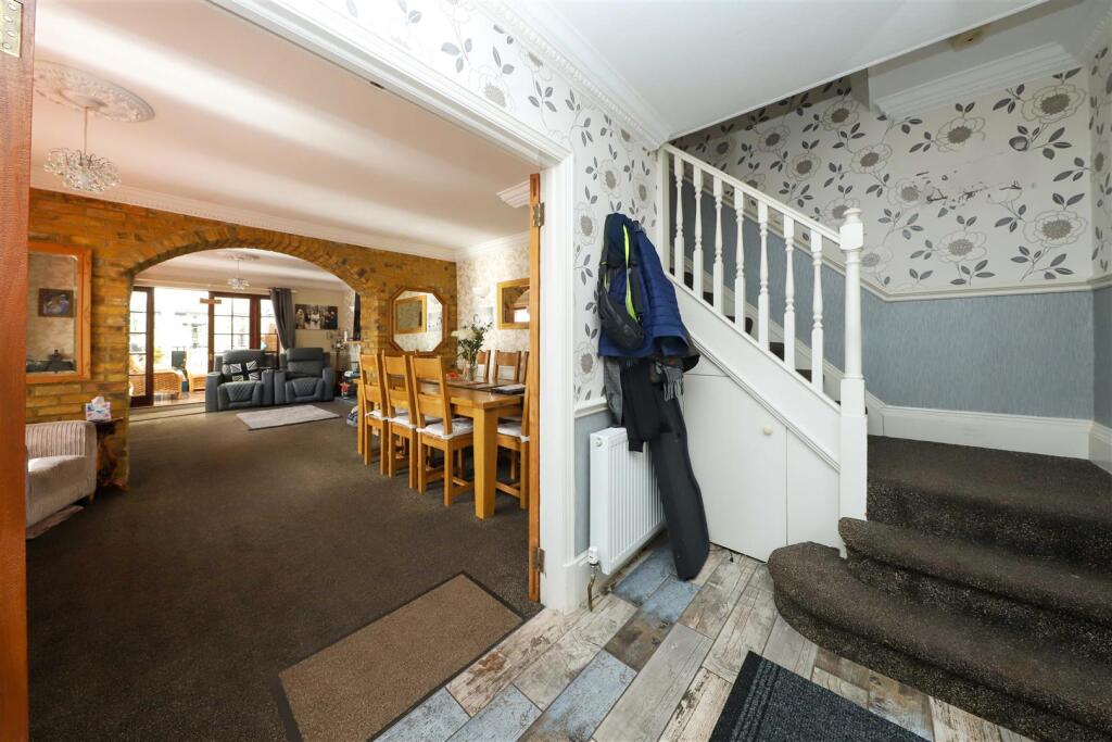 Downstairs hallway
