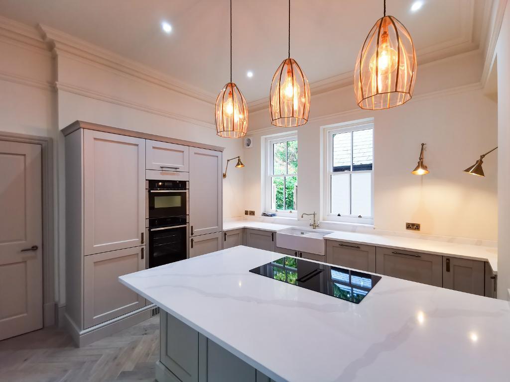 Kitchens with marble worktops