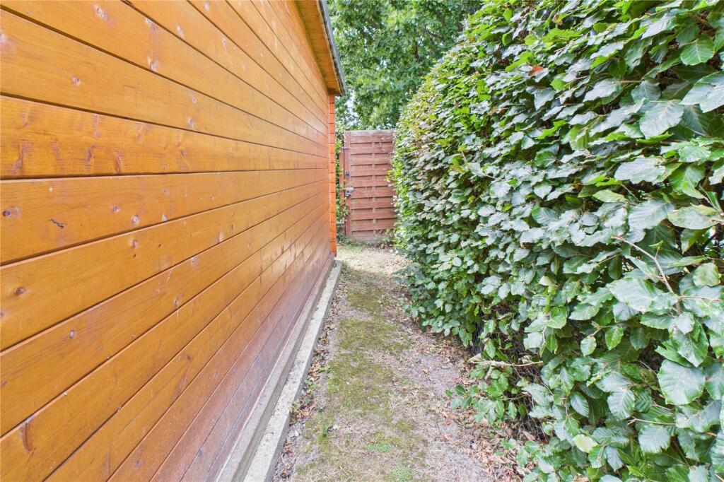 Gated Access To Rear