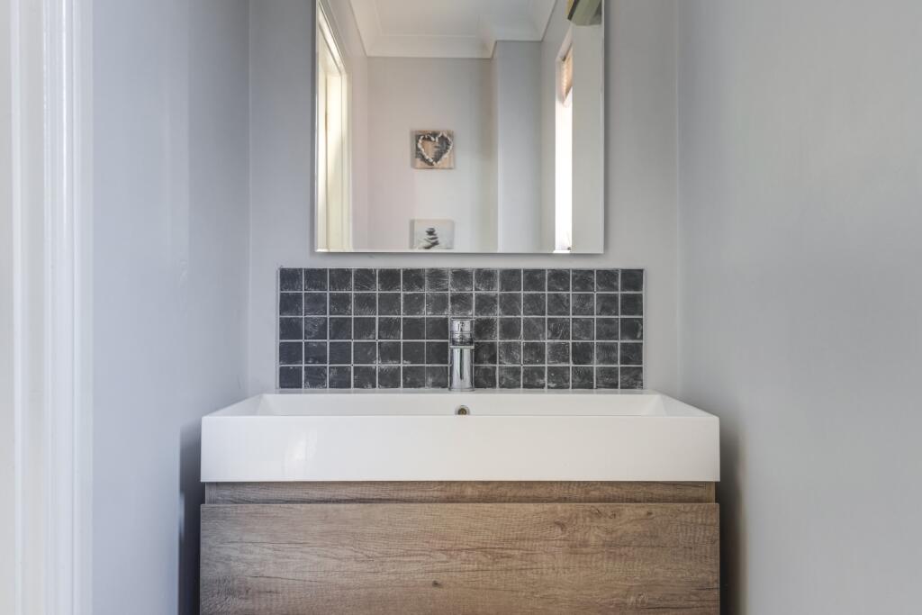 Downstairs cloakroom
