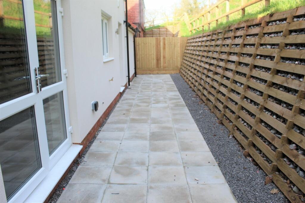 Rear Paved Garden