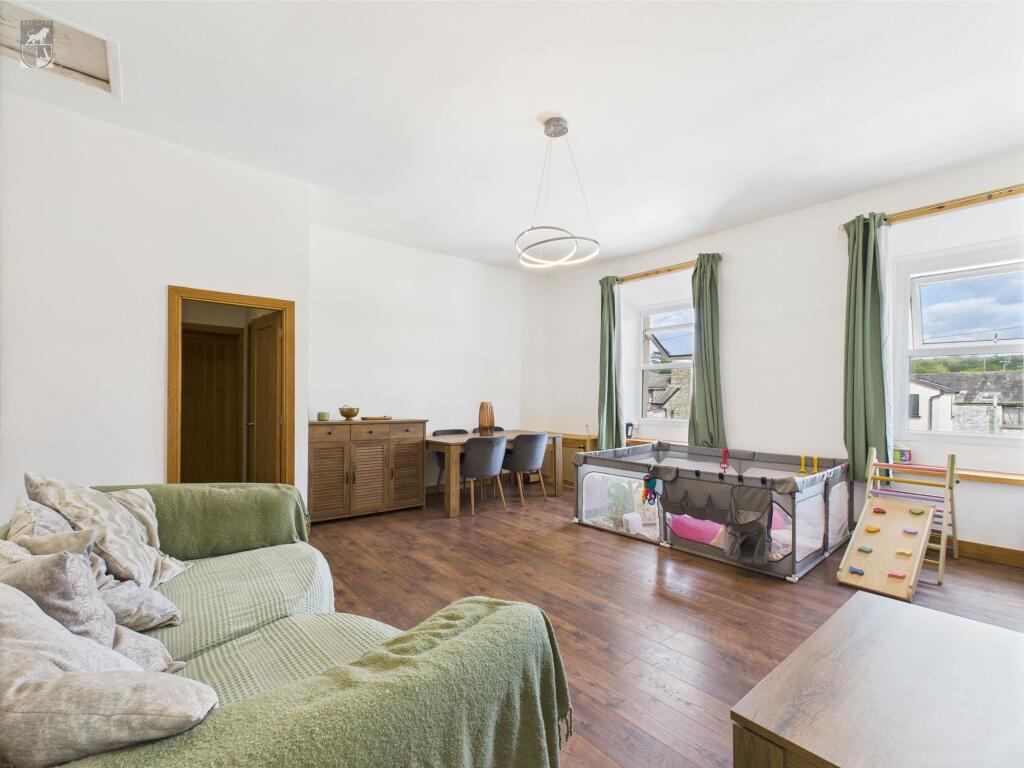 Open plan living space