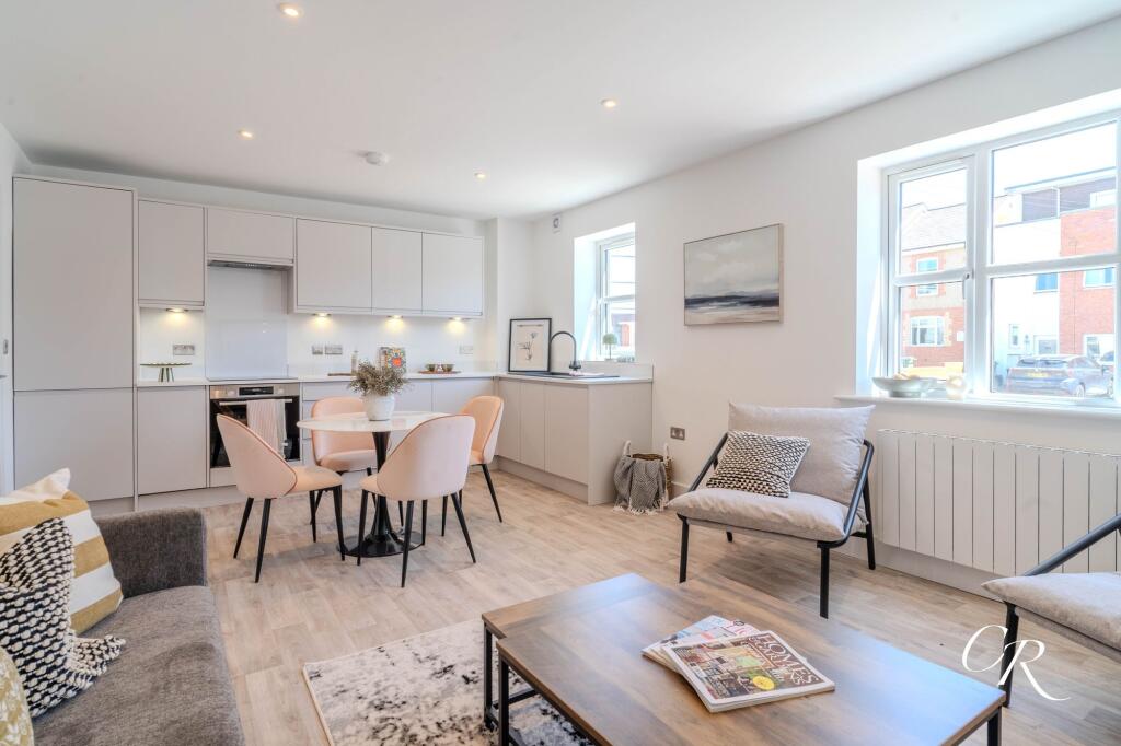 Open Plan Living Room and Kitchen