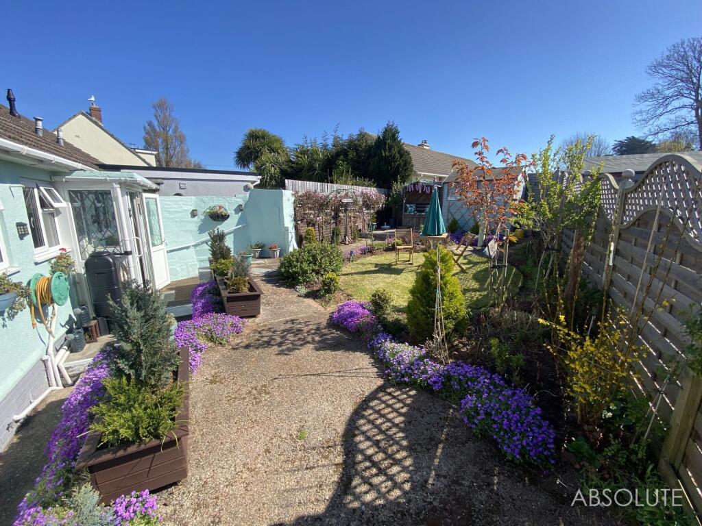 Rear garden