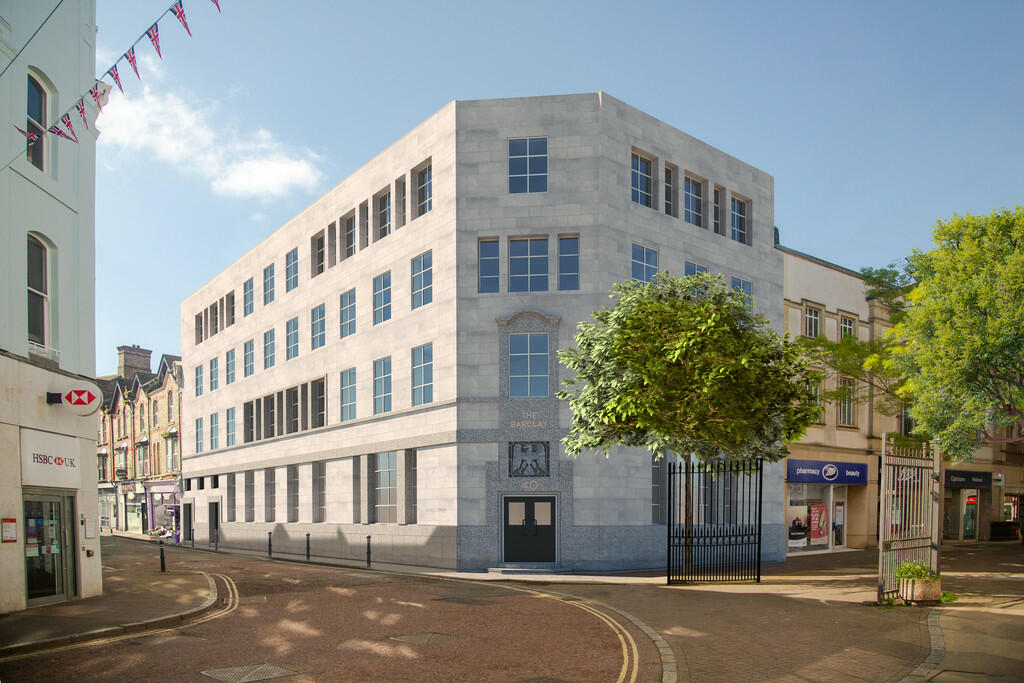 Front of the buil...