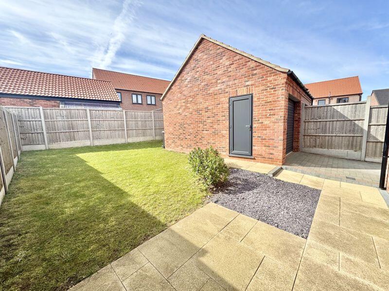 Rear garden